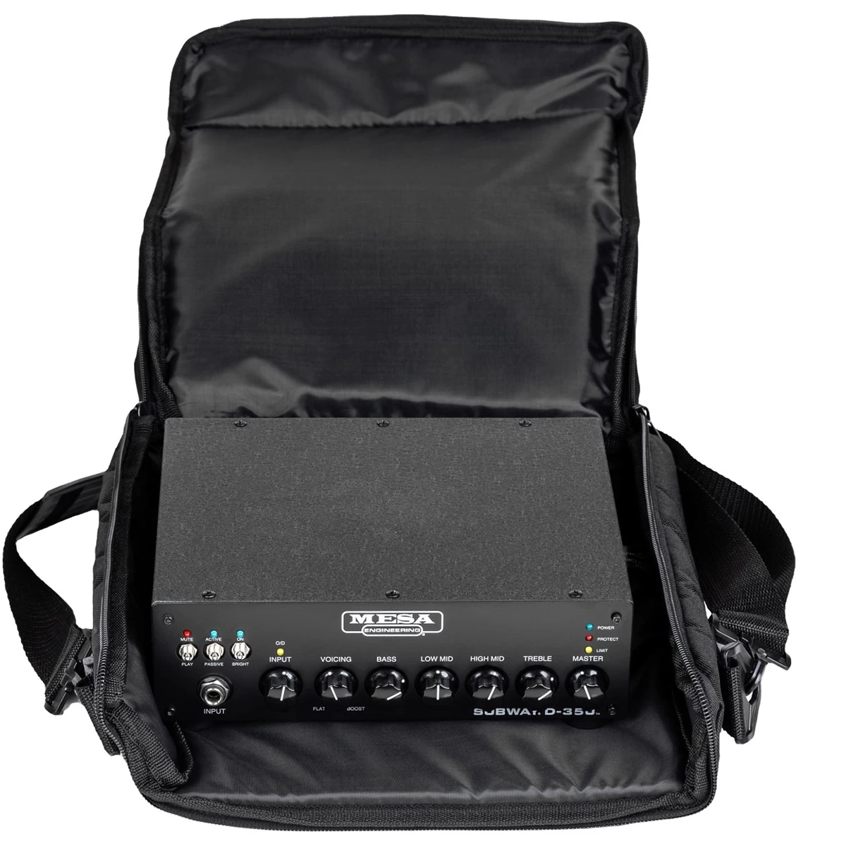 Mesa Boogie Subway D350 Compact 350-Watt 3-lb Bass Amp Head W/ Gig Bag 9 Mesa Boogie Subway D350 Compact 350-Watt 3-lb Bass Amp Head W/ Gig Bag - Image 7