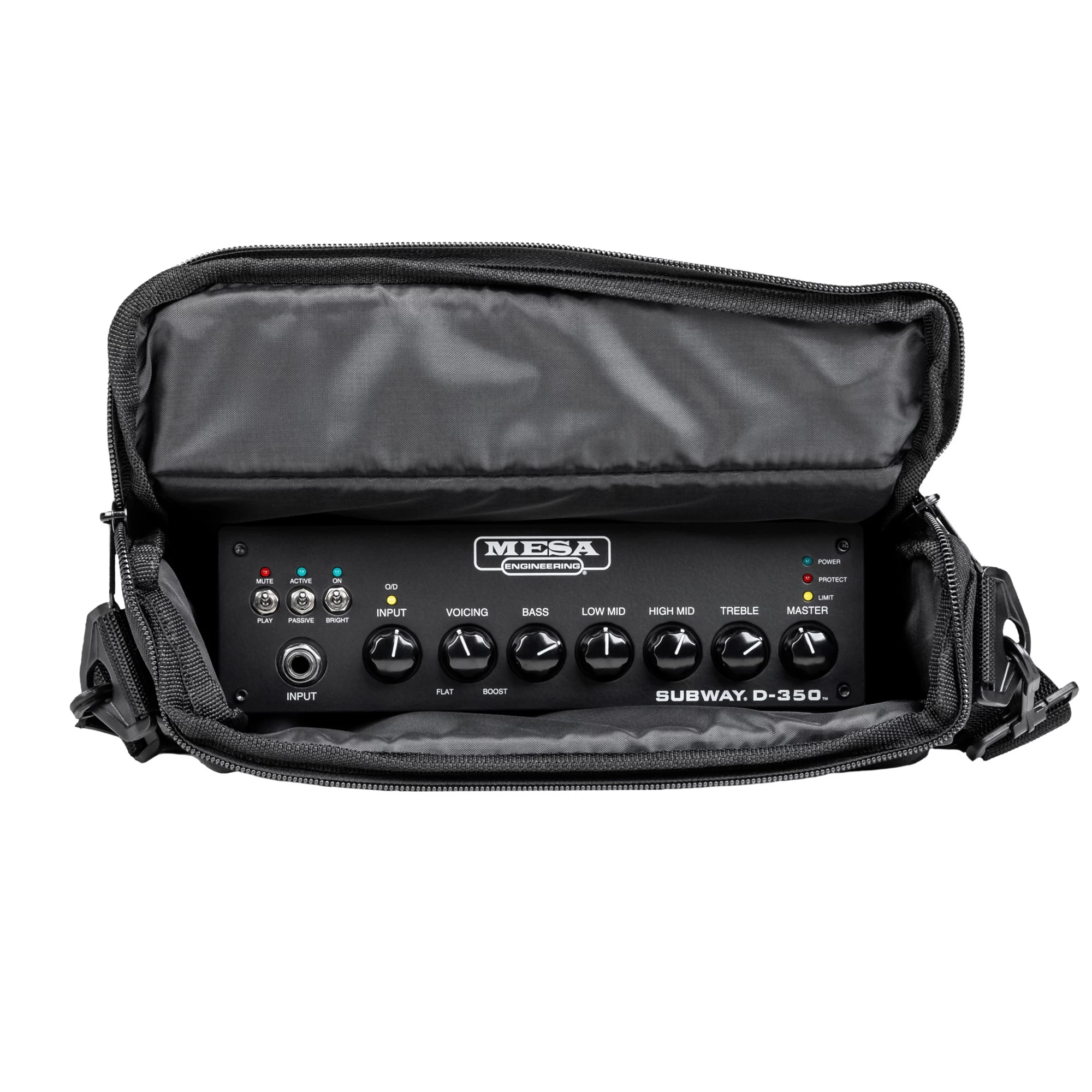 Mesa Boogie Subway D350 Compact 350-Watt 3-lb Bass Amp Head W/ Gig Bag 8 Mesa Boogie Subway D350 Compact 350-Watt 3-lb Bass Amp Head W/ Gig Bag - Image 6