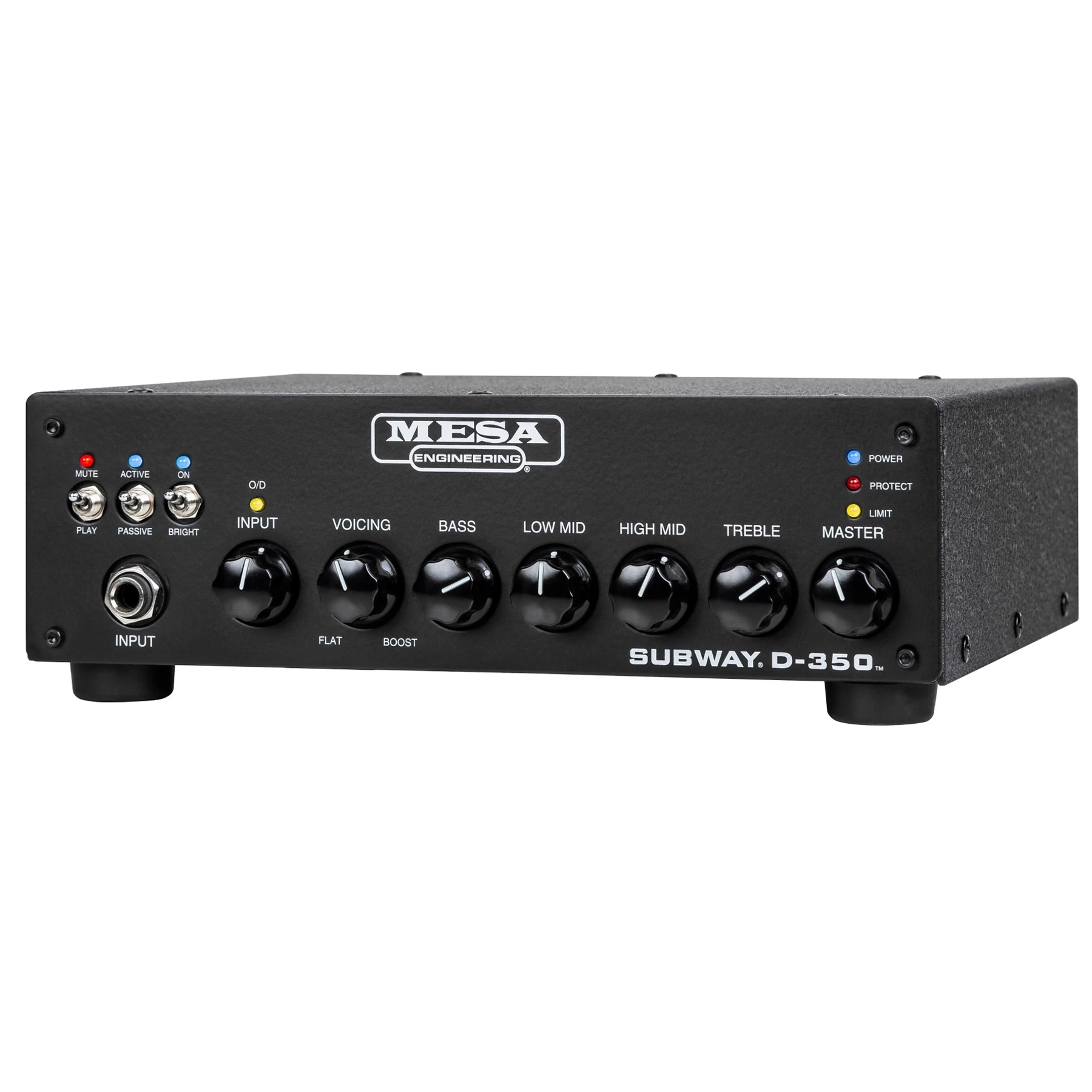 Mesa Boogie Subway D350 Compact 350-Watt 3-lb Bass Amp Head W/ Gig Bag 6 Mesa Boogie Subway D350 Compact 350-Watt 3-lb Bass Amp Head W/ Gig Bag - Image 4