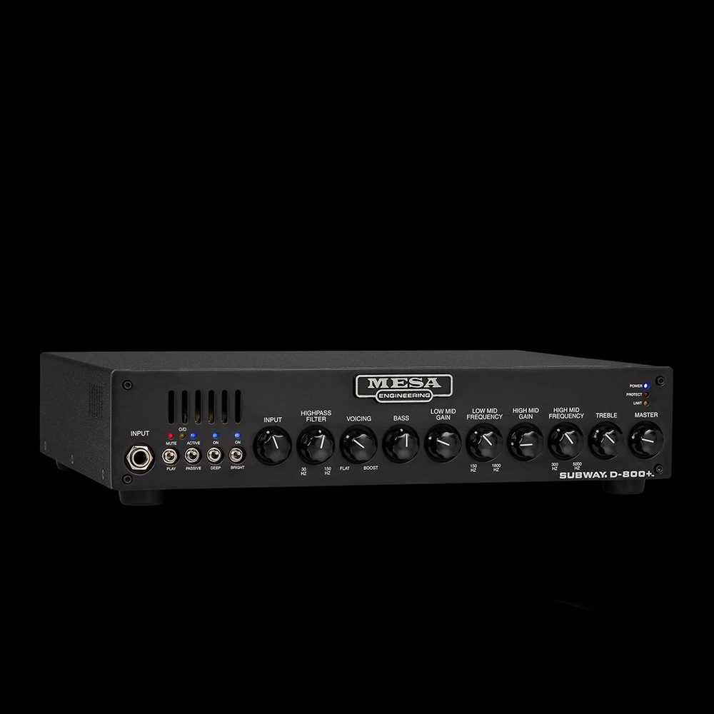 Mesa Boogie Subway Series D800+ Bass Guitar Amp Head, 800w, 6.3 Lbs 5 Mesa Boogie Subway Series D800+ Bass Guitar Amp Head, 800w, 6.3 Lbs - Image 3
