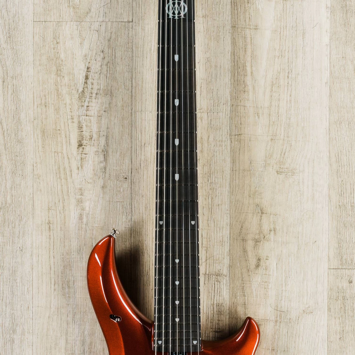Ernie Ball Music Man John Petrucci Majesty 7 7-String Guitar, Ebony Fretboard, Red Phoenix 6 Ernie Ball Music Man John Petrucci Majesty 7 7-String Guitar, Ebony Fretboard, Red Phoenix - Image 4