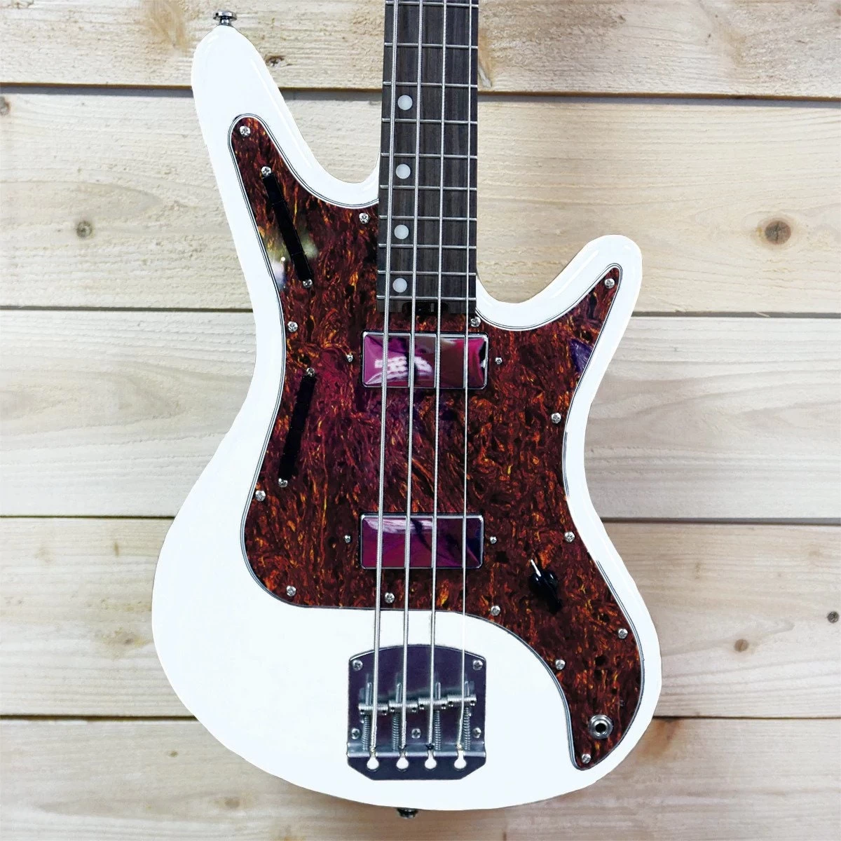 Nordstrand Acinonyx Short-Scale Bass, Indian Rosewood Fretboard, Olympic White 3 Nordstrand Acinonyx Short-Scale Bass, Indian Rosewood Fretboard, Olympic White