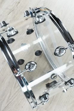 Natal Arcadia Transparent Acrylic Snare Drum (14" X 8") -Musical Instrument Shop ntl s ac s48 7