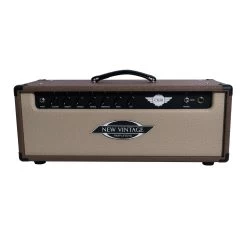 New Vintage Amps CK30 Guitar Amp Head, 30w, Brown & Blonde W/ Black Cab -Musical Instrument Shop nva ck30head rbrwn rblnd blkcab 6