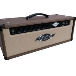 New Vintage Amps CK30 Guitar Amp Head, 30w, Brown & Blonde W/ Black Cab -Musical Instrument Shop nva ck30head rbrwn rblnd blkcab 8