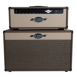 New Vintage Amps CK30 Guitar Amp Head, 30w, Brown & Blonde W/ Brown Cab
