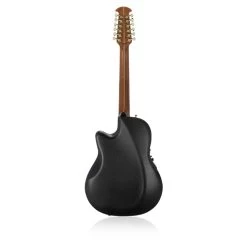 Ovation 2751AX-5 Standard Balladeer 12-String Deep Contour Acoustic-Electric Guitar - Black 8 Ovation 2751AX-5 Standard Balladeer 12-String Deep Contour Acoustic-Electric Guitar - Black -Musical Instrument Shop ova 2751ax 5 3