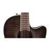 Ovation CS24P Celebrity Standard Plus Mid Depth Cutaway Acoustic-Electric Guitar In Transparent Black Flame Maple -Musical Instrument Shop ova cs24p tbby 3