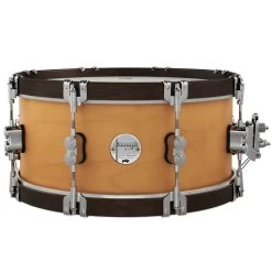 PDP Pacific Drums PDCC6514SSNW Concept Maple Classic Snare Drum W/ Wood Hoop, 6.5x14