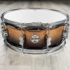 PDP PDCM5514SSNC Concept Maple 5.5x14 Snare Drum, Natural To Charcoal -Musical Instrument Shop pdp pdcm5514ssnc 1