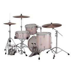 Pearl Drums DMP984P/C849 Decade Maple Bop Kit 4-Piece Drum Set Shell Pack, Rose Mirage -Musical Instrument Shop pearl dmp984p c849 4