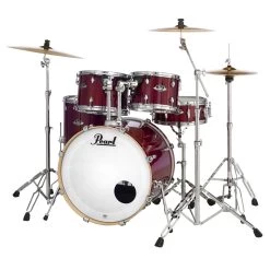 Pearl Drums EXL725P/C Export EXL 5pc Drum Kit W/ HWP-830 And P930 Hardware Pack, #246 Natural Cherry