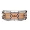 Pearl MCCM1450S/C1001 Music City Custom Solid Shell Maple 14"x5" Snare Drum W/ Kingwood Center Inlay -Musical Instrument Shop pearl mccm1450s c1001