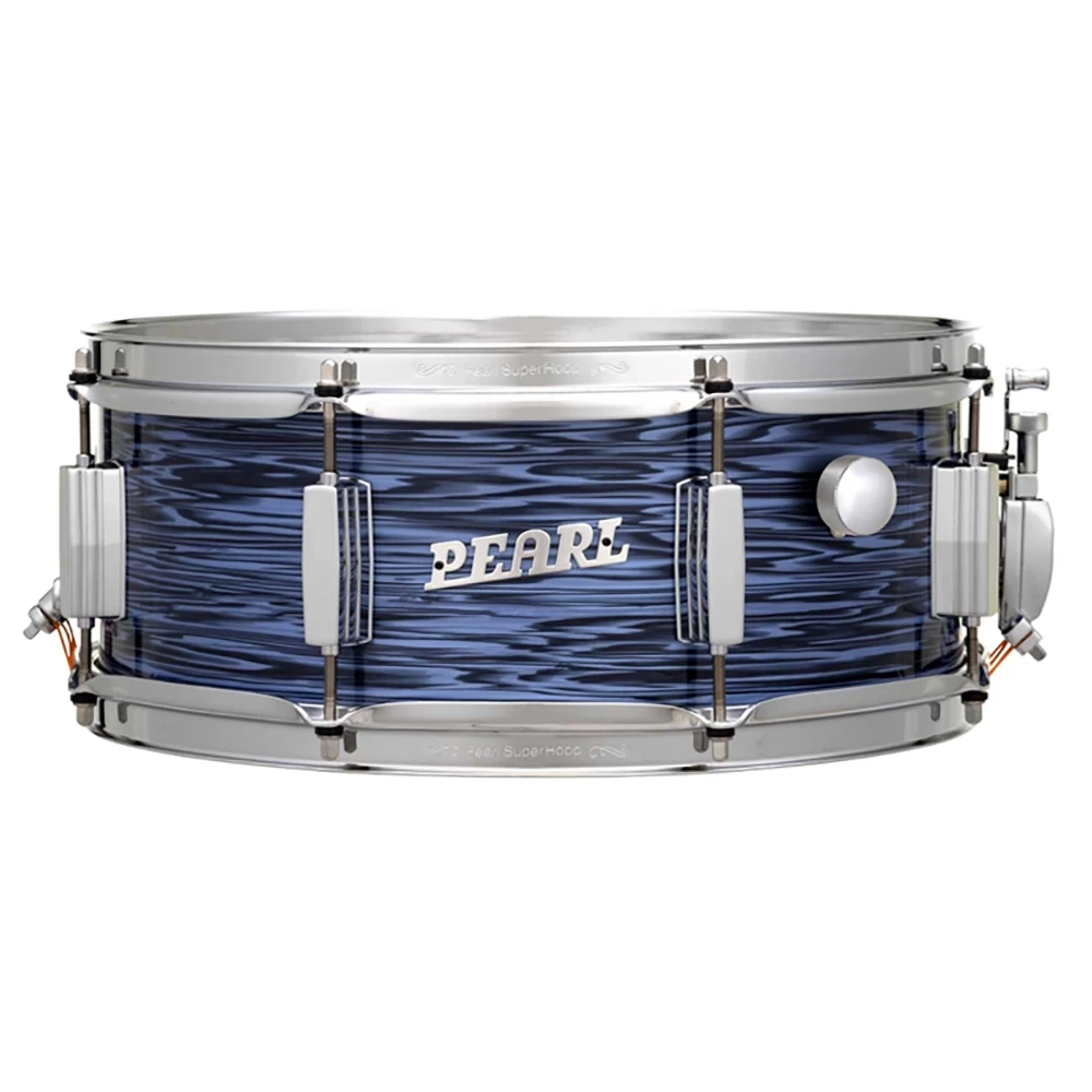 Pearl PSD1455SE/C767 President Series Deluxe 14x5.5 Snare Drum, Ocean Ripple 3 Pearl PSD1455SE/C767 President Series Deluxe 14x5.5 Snare Drum, Ocean Ripple