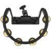 Pearl PTM10GHX Quickmount Tambourine With Brass Jingles -Musical Instrument Shop pearl ptm10ghx 1