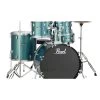 Pearl RS525SC/C 5-Piece Roadshow Drum Kit W/ Hardware And Cymbals, Aqua Blue Glitter -Musical Instrument Shop pearl rs525sc 703 kit 1
