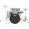 Pearl RS525SC/706 5-Piece Drum Set / Kit W/ Hardware & Cymbals, Charcoal Metallic -Musical Instrument Shop pearl rs525sc 706 kit