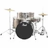 Pearl RS525SC/707 5-Piece Drum Set / Kit W/ Hardware & Cymbals, Bronze Metallic -Musical Instrument Shop pearl rs525sc 707 kit