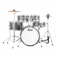 Pearl RS465C/708 5-Piece Drum Set / Kit W/ Hardware & Cymbals, Grindstone Sparkle -Musical Instrument Shop pearl rsj465c c708 2