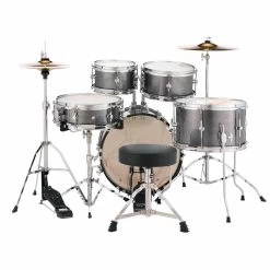 Pearl RS465C/708 5-Piece Drum Set / Kit W/ Hardware & Cymbals, Grindstone Sparkle -Musical Instrument Shop pearl rsj465c c708 4
