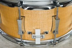 Pork Pie Percussion 7 X 14 Hickory Ply Snare Drum, Vintage Satin 13 Pork Pie Percussion 7 X 14 Hickory Ply Snare Drum, Vintage Satin -Musical Instrument Shop ppp 714hicksd 4