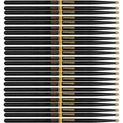 12 Pairs Of ProMark R5BAG Rebound Balance 5B Drumsticks, ActiveGrip, Acorn Wood Tip