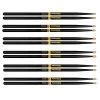 6 Pairs Of ProMark R7AAG Rebound Balance 7A Drumsticks, ActiveGrip, Acorn Wood Tip