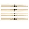 Pro-Mark Hickory 5B Wood Tip Drum Sticks TX5BW - 4 Pairs Lacquer Finish -Musical Instrument Shop pro tx5bw 4pack 1