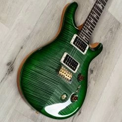 PRS Paul Reed Smith 35th Anniversary Custom 24 10-Top Guitar, Trampas Green Wrap Burst W/ Natural Back 15 PRS Paul Reed Smith 35th Anniversary Custom 24 10-Top Guitar, Trampas Green Wrap Burst W/ Natural Back -Musical Instrument Shop prs cu24 35 tgn10