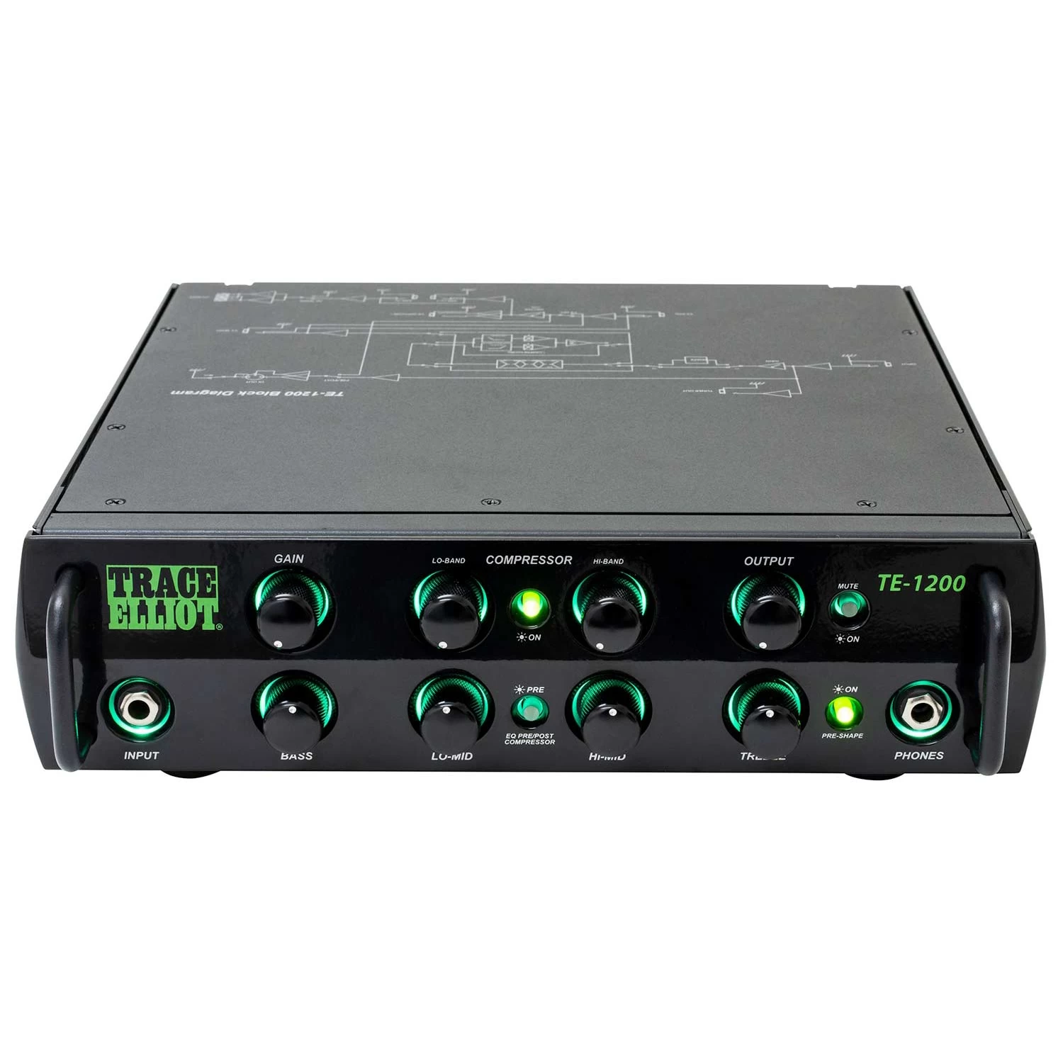 Trace Elliot TE-1200 1200-Watt Bass Amp Head W/ Built-In Compressor 5 Trace Elliot TE-1200 1200-Watt Bass Amp Head W/ Built-In Compressor - Image 3