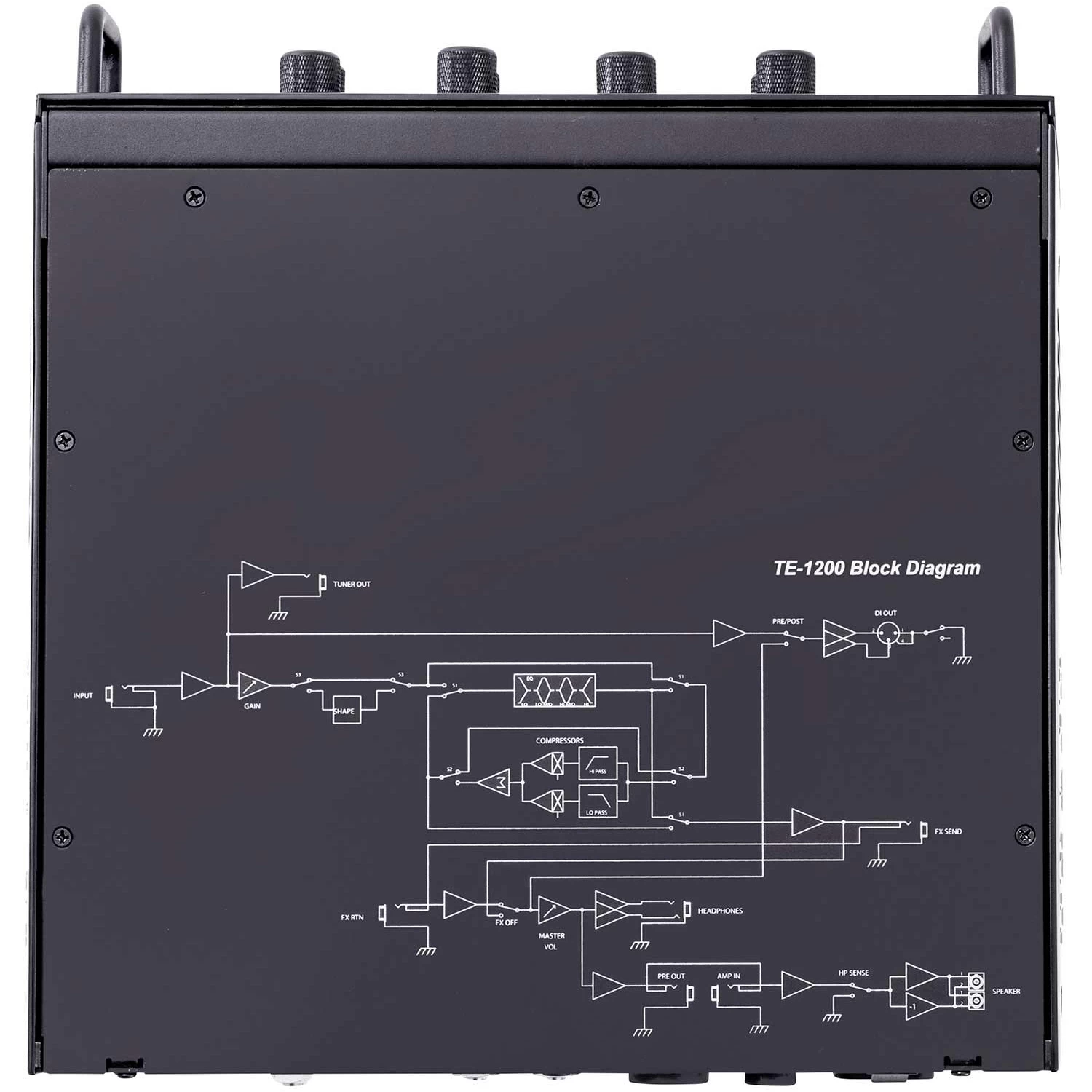 Trace Elliot TE-1200 1200-Watt Bass Amp Head W/ Built-In Compressor 8 Trace Elliot TE-1200 1200-Watt Bass Amp Head W/ Built-In Compressor - Image 6