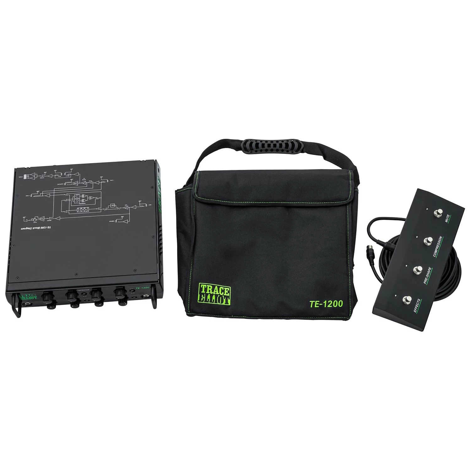 Trace Elliot TE-1200 1200-Watt Bass Amp Head W/ Built-In Compressor 9 Trace Elliot TE-1200 1200-Watt Bass Amp Head W/ Built-In Compressor - Image 7