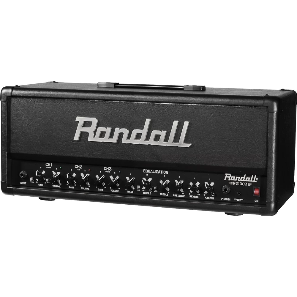 Randall Amplifiers RG1003H 100-Watt Solid State Guitar Amplifier Head In Black 4 Randall Amplifiers RG1003H 100-Watt Solid State Guitar Amplifier Head In Black - Image 2