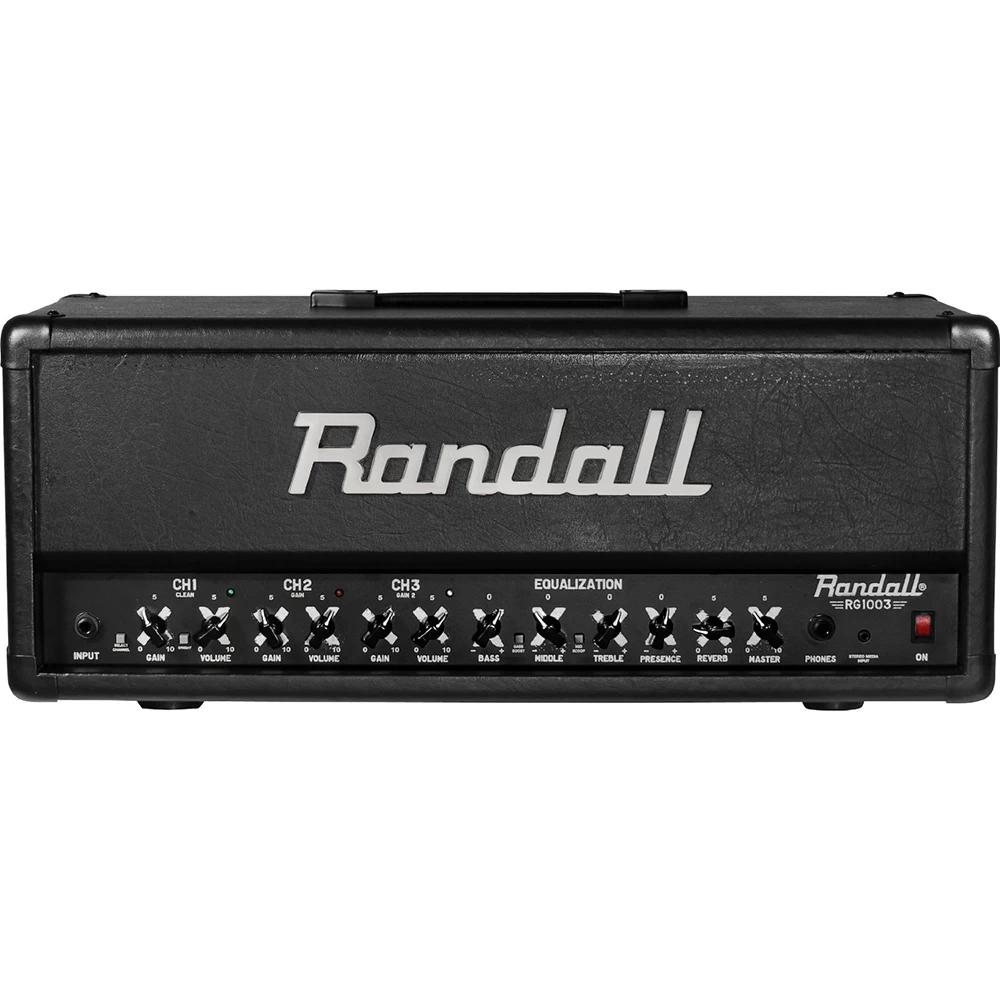 Randall Amplifiers RG1003H 100-Watt Solid State Guitar Amplifier Head In Black 3 Randall Amplifiers RG1003H 100-Watt Solid State Guitar Amplifier Head In Black