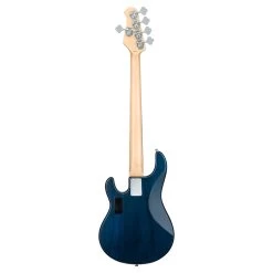 Sterling By Music Man SUB Series Ray5 5-String Electric Bass - Transparent Blue Satin -Musical Instrument Shop ray5 tbls rear full