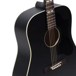 Recording King RDS-7 Dirty 30s Series 7 Dreadnought Acoustic Guitar, Matte Black -Musical Instrument Shop rk rds 7 mbk 4