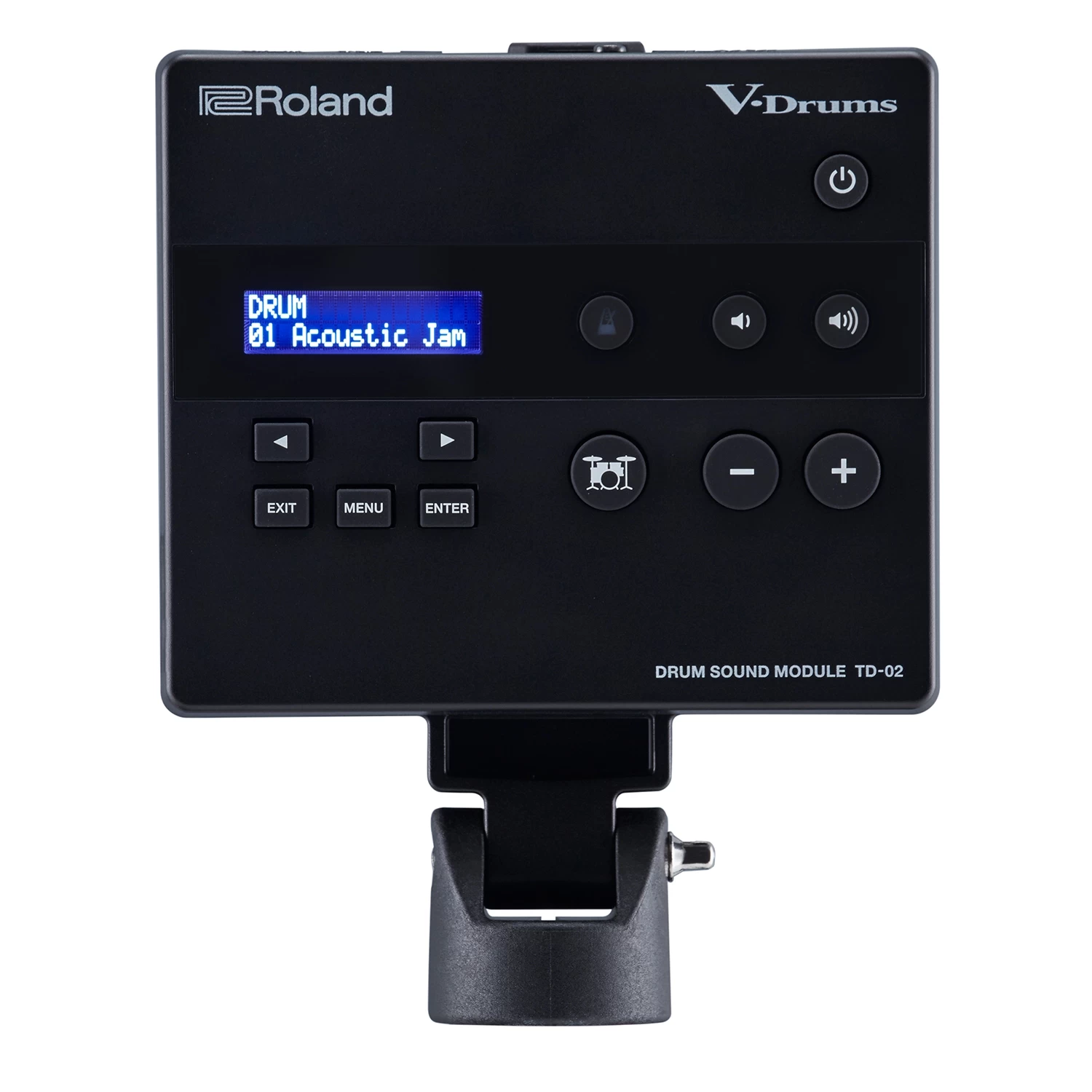 Roland V-Drums TD-02KV 5-Piece Electronic Drum Kit W/ Mesh-Head Snare Pad 6 Roland V-Drums TD-02KV 5-Piece Electronic Drum Kit W/ Mesh-Head Snare Pad - Image 4