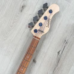 Sadowsky MetroLine 21-Fret Vintage J/J Bass, Red Alder Body, Natural Transparent Satin -Musical Instrument Shop sadow sml21vj4 90 ald fr 8