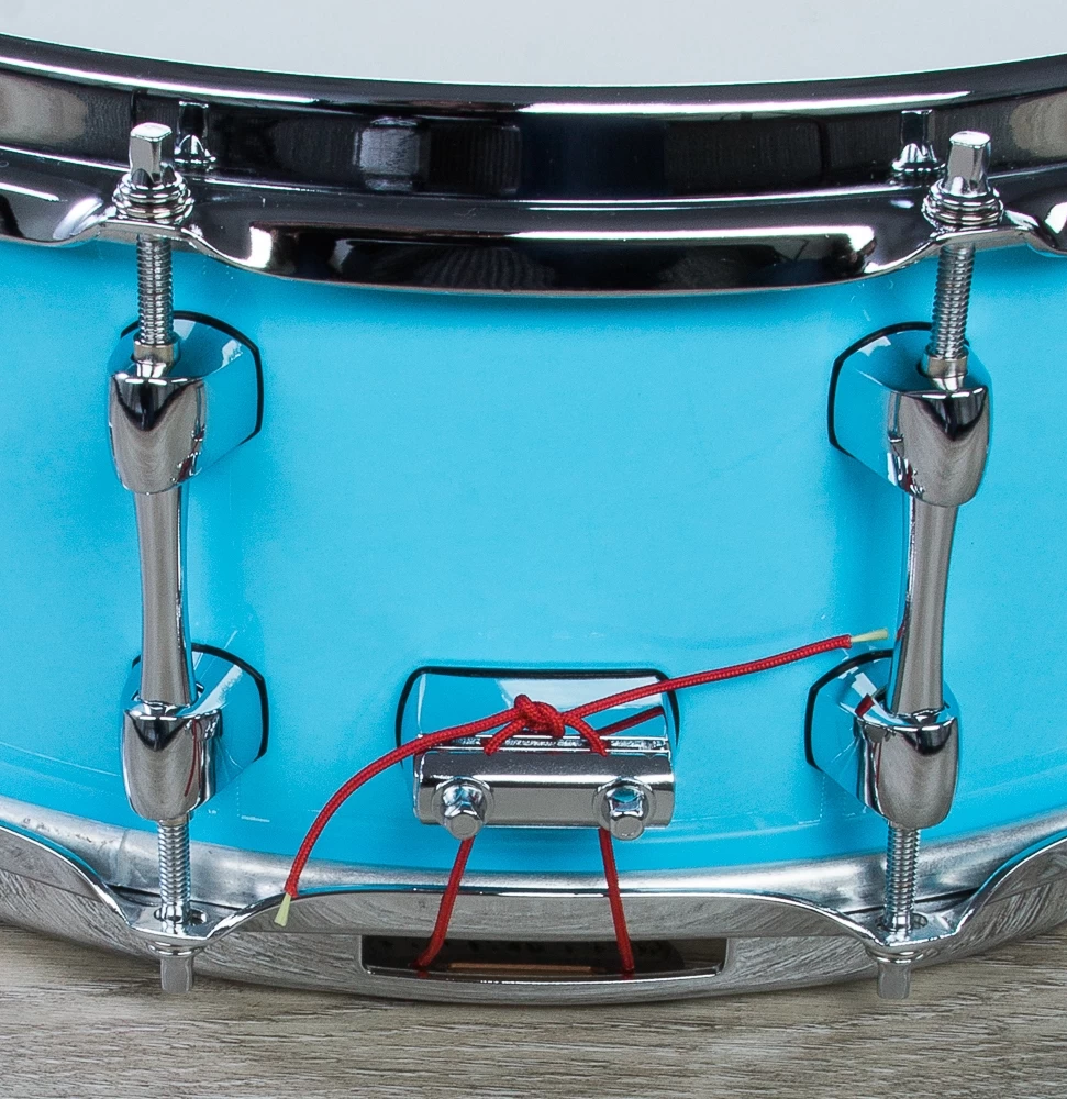 Sakae Birch Snare Drum - Sonic Blue (5.5" X 14") 7 Sakae Birch Snare Drum - Sonic Blue (5.5" X 14") - Image 5