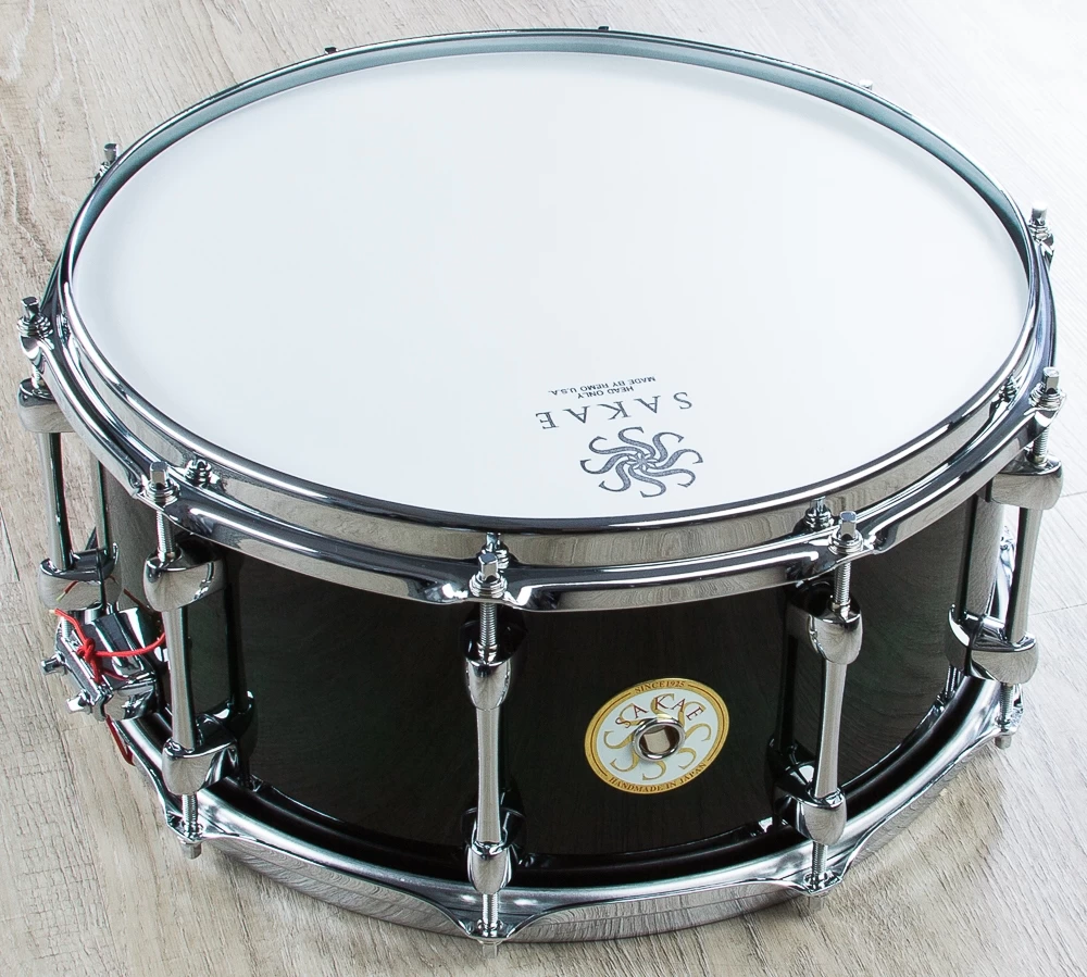 Sakae Bubinga Snare Drum - Black Forest Sunburst (6.5" X 14") 3 Sakae Bubinga Snare Drum - Black Forest Sunburst (6.5" X 14")