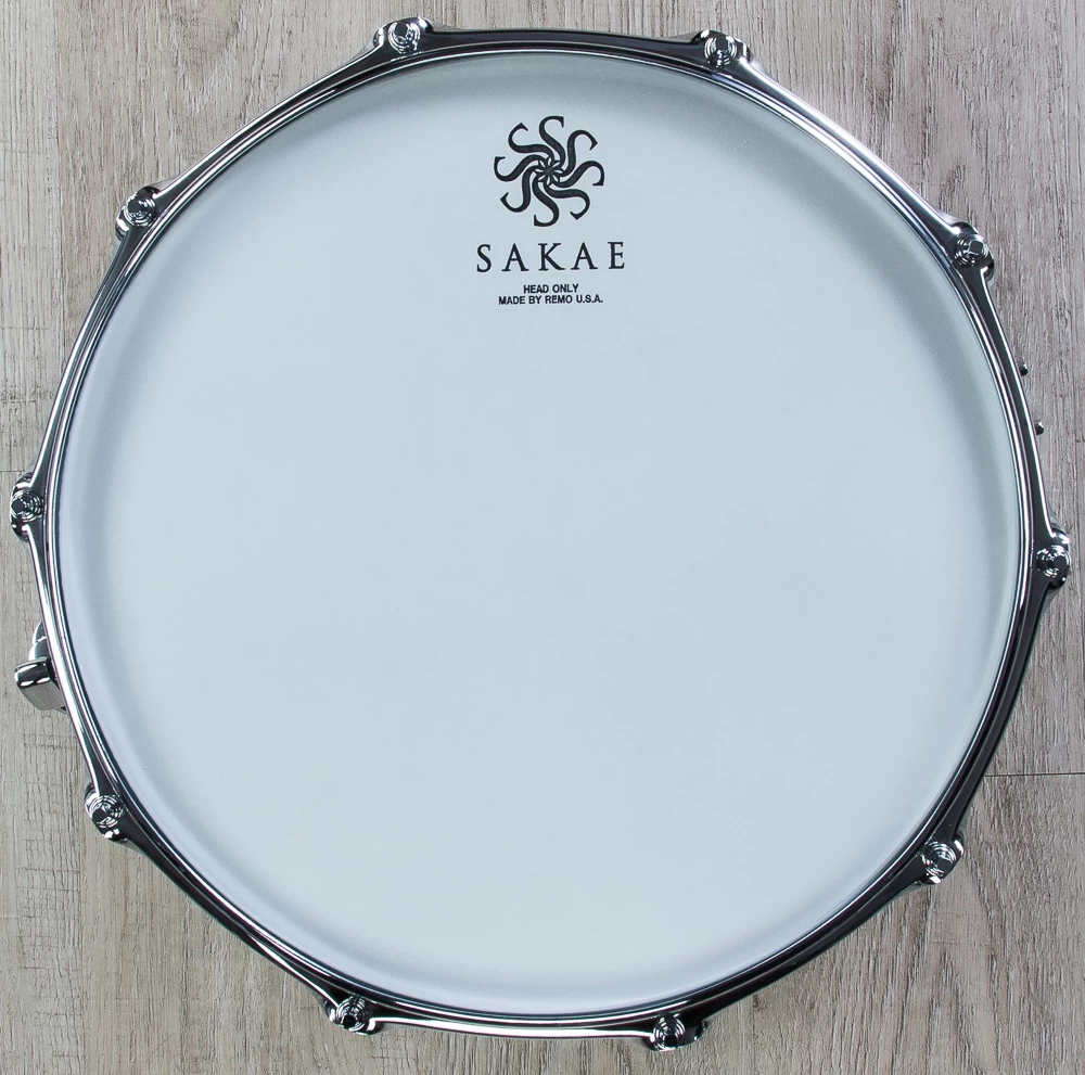 Sakae Bubinga Snare Drum - Black Forest Sunburst (6.5" X 14") 4 Sakae Bubinga Snare Drum - Black Forest Sunburst (6.5" X 14") - Image 2