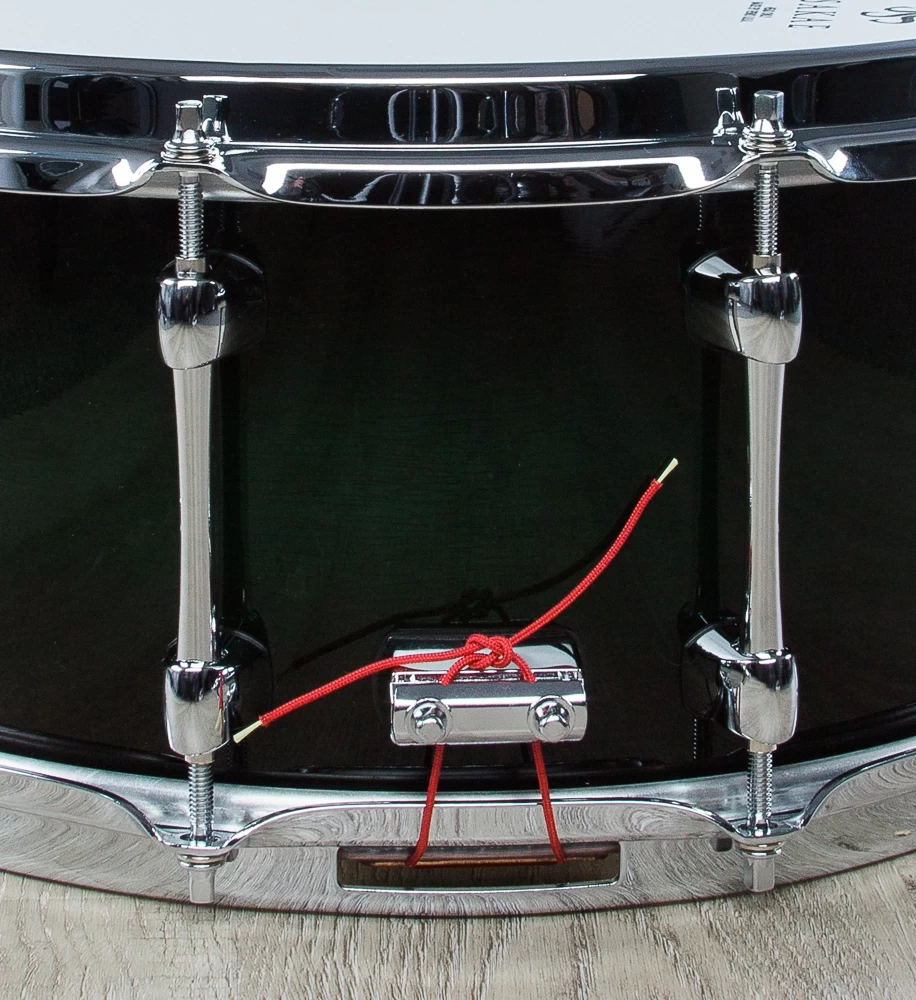 Sakae Bubinga Snare Drum - Black Forest Sunburst (6.5" X 14") 7 Sakae Bubinga Snare Drum - Black Forest Sunburst (6.5" X 14") - Image 5