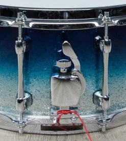 Sakae Bubinga Snare Drum - Ocean (6.5" X 14") -Musical Instrument Shop sakae sd1465bvocn 3