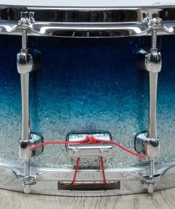 Sakae Bubinga Snare Drum - Ocean (6.5" X 14") -Musical Instrument Shop sakae sd1465bvocn 4