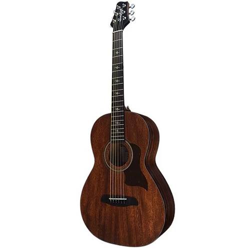 Sawtooth ST-MH-AEP Mahogany Parlor Acoustic Electric Guitar, Satin Finish 4 Sawtooth ST-MH-AEP Mahogany Parlor Acoustic Electric Guitar, Satin Finish - Image 2
