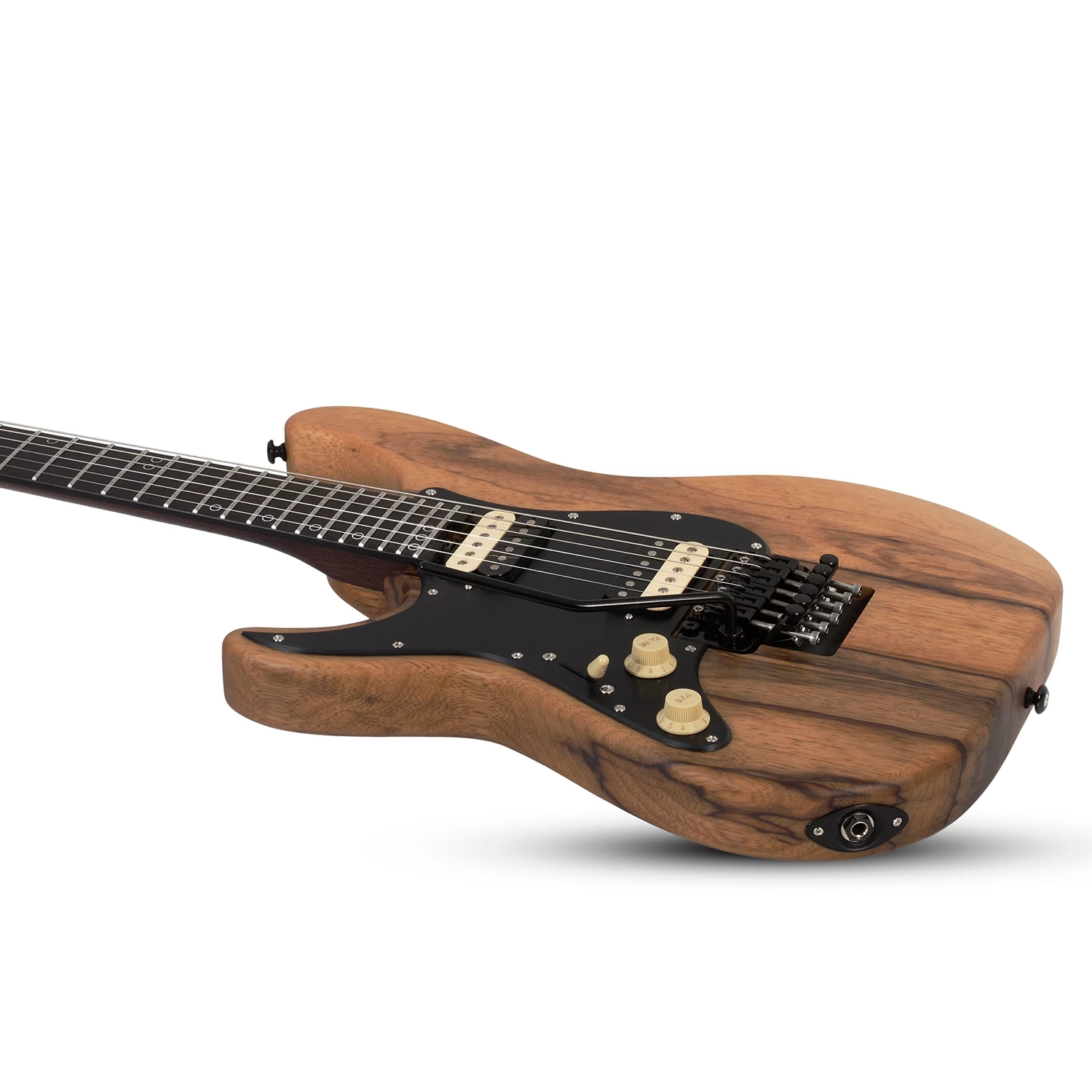 Schecter 1267 Sun Valley Super Shredder Exotic Black Limba LH Left Handed Guitar 4 Schecter 1267 Sun Valley Super Shredder Exotic Black Limba LH Left Handed Guitar - Image 2