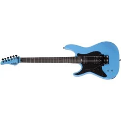 Schecter 1290 Sun Valley Super Shredder FR S LH Left-Handed Guitar, Riviera Blue
