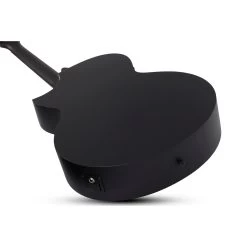 Schecter Machine Gun Kelly Acoustic Electric Guitar, Rosewood Fretboard, Satin Black -Musical Instrument Shop schtr 3739 7