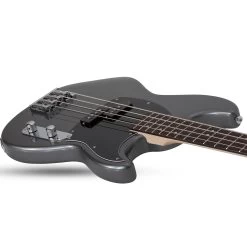 Schecter 1440 Banshee Bass Guitar, Rosewood Fretboard, Carbon Grey (CBG) -Musical Instrument Shop schtr banshee b cg 3