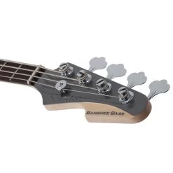 Schecter 1440 Banshee Bass Guitar, Rosewood Fretboard, Carbon Grey (CBG) -Musical Instrument Shop schtr banshee b cg 6